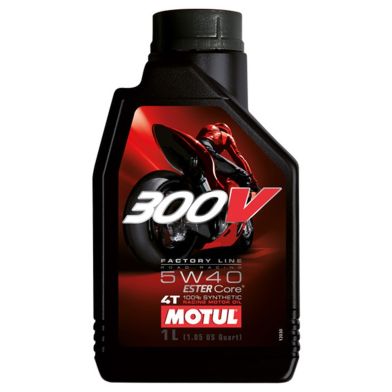 Huile MOTUL 300V 5W40 4T - 1 Litre