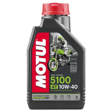 Huile MOTUL 5100 10W40 4T - 1 Litre
