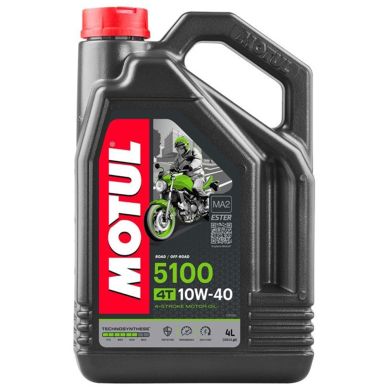 Huile MOTUL 5100 10W40 4T - 2 Litres