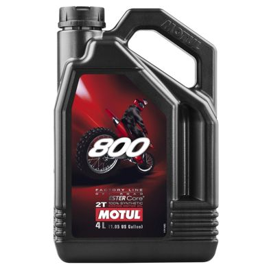 Huile MOTUL 800 Off Road 2T - 4 Litres