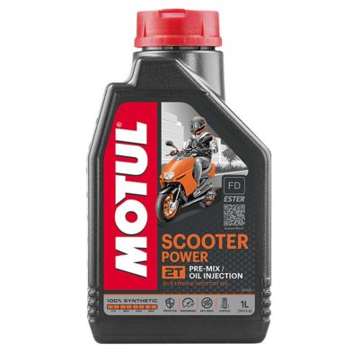 Huile MOTUL Power Scooter 2T - 1 Litre