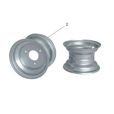 Jante 6" - Gris