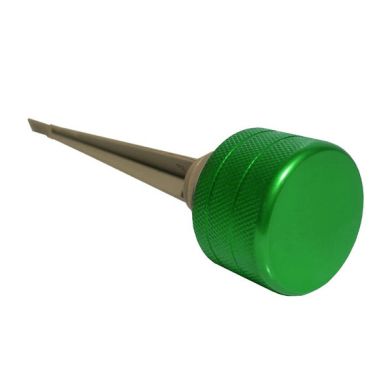 Jauge à huile - Alu - Vert