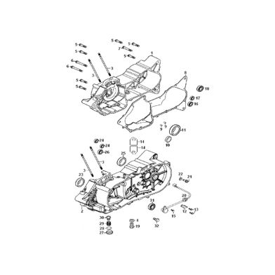 N°8 - Joint de carter moteur