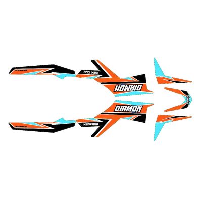 Kit déco - Orange
