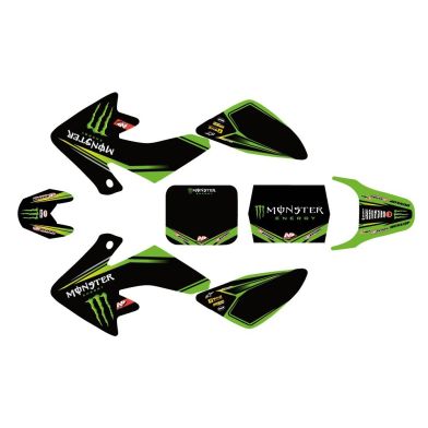 Kit déco N'STYLE / MONSTER - Type CRF50 - Vert