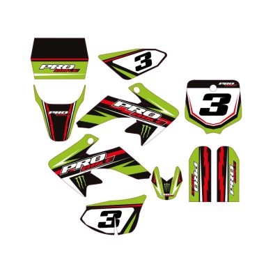Kit déco PROBIKE - Type CRF50 - Vert