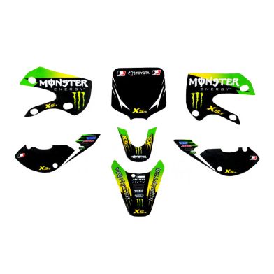 Kit déco MONSTER ENERGY - Type KLX110