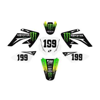 Kit déco ONE INDUSTRIES / MONSTER - Type CRF70 
