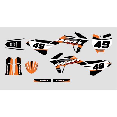 Cadre de motocross Probike 250 SX 