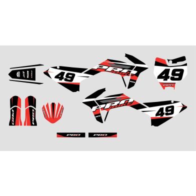 Cadre de motocross Probike 250 SX 