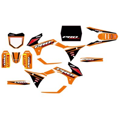 Kit déco PROBIKE - Type KTM - Orange