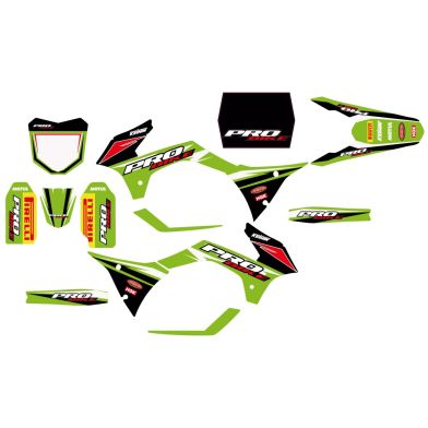 Kit déco PROBIKE - Type KTM -  Vert