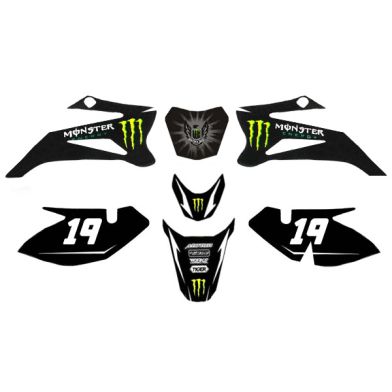 Kit déco MONSTER ENERGY - Type TTR110