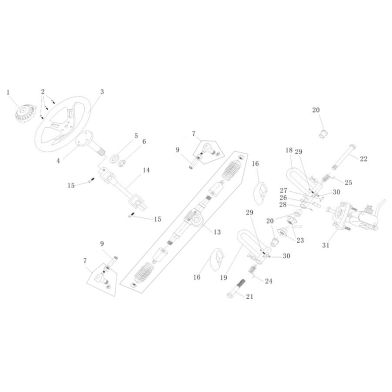 N°31 - Kit frein (maître-cylindre - flexible - étrier)