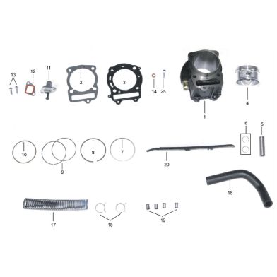 N°4 - Kit piston