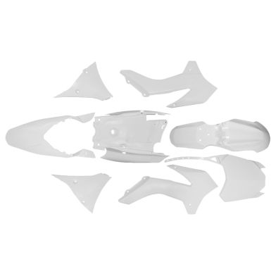 Kit plastique - Type KTM - Blanc