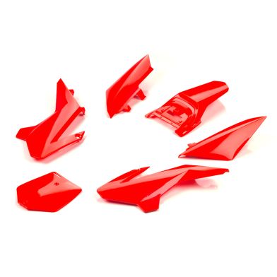Kit plastique 50 - YCF - Rouge