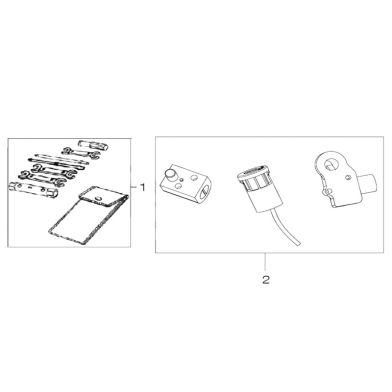 N°2 - Kit serrure