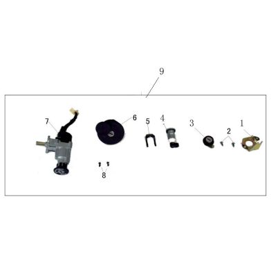 N°9 - Kit serrure