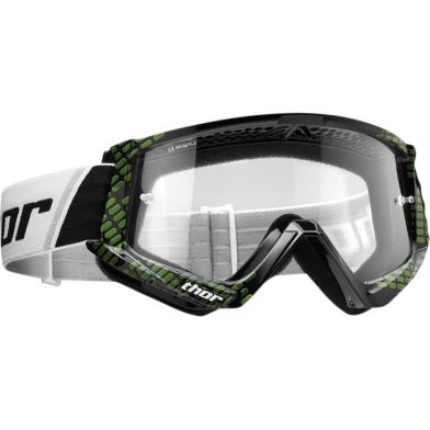 Lunettes cross THOR Combat Cap - Enfant - Noir / Vert