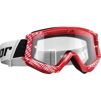 Lunettes cross THOR Combat Cap - Enfant - Rouge / Blanc