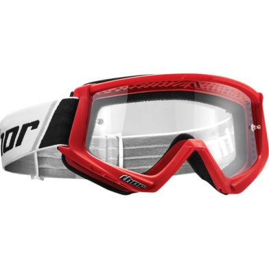 Lunettes cross THOR Combat Solid - Enfant - Rouge / Noir