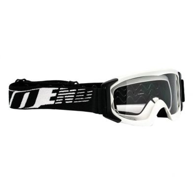 Lunettes / Masque cross NO END 3.6 Kid Series - Enfant - Blanc
