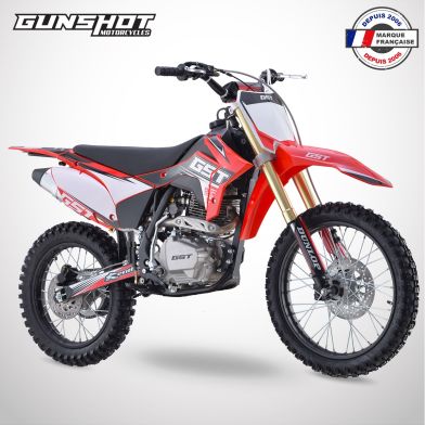 Moto cross GUNSHOT 150 MX-1 - Rouge - 2025