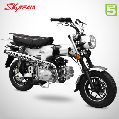 Moto DAX 125 - SKYTEAM - Blanc