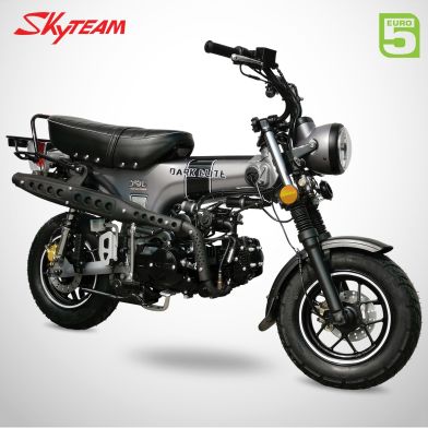 Moto DAX 125 - SKYTEAM - Dark Elite - Gris Mat
