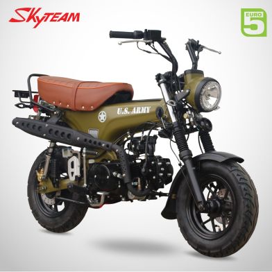 Moto DAX 125 - SKYTEAM - US Army - Vert Mat