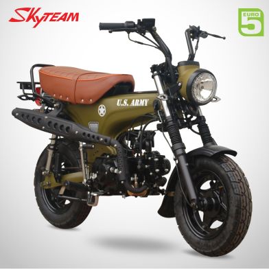 Moto DAX 50 - SKYTEAM - US Army - Vert Mat