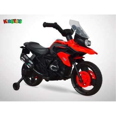 Moto électrique enfant KINGTOYS - 1000GS 18W - Rouge