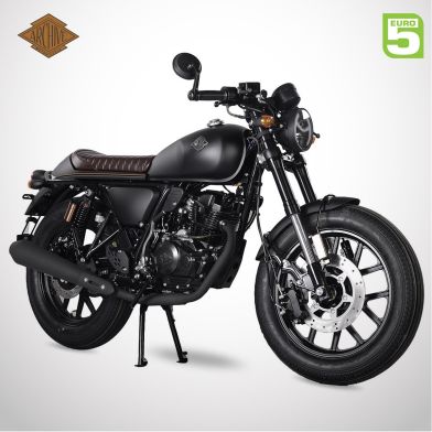 Moto homologuée CAFE RACER 125 SP E5 - ARCHIVE - Noir Mat