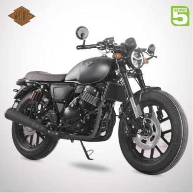 Moto homologuée CAFE RACER 250 E5 - ARCHIVE - Gris Titane