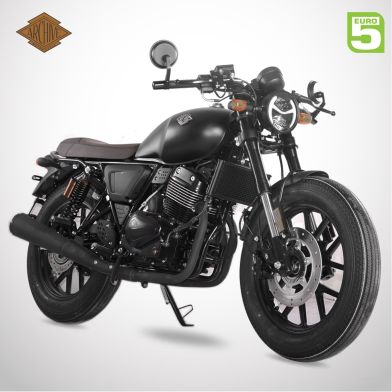 Moto homologuée CAFE RACER 250 E5 - ARCHIVE - Noir Mat