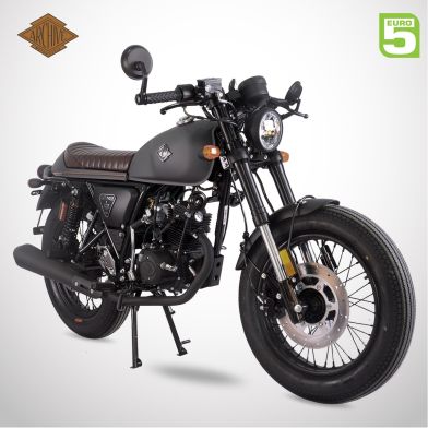 Moto homologuée CAFE RACER 50 E5 - ARCHIVE - Gris Titane