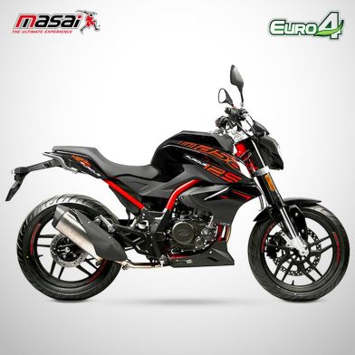 Moto homologuée FURIOUS 125 - MASAI - Rouge
