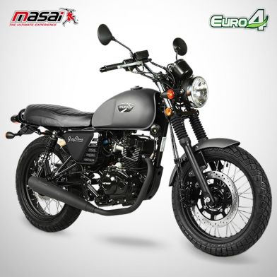 Moto homologuée GREYSTONE 125 - MASAI - Gris