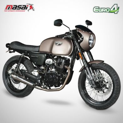 Moto homologuée MUSCLE 125 - MASAI - Titane