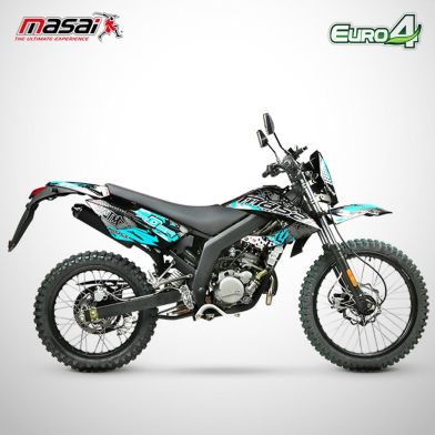 Moto homologuée RIDER 50 - MASAI - Noir