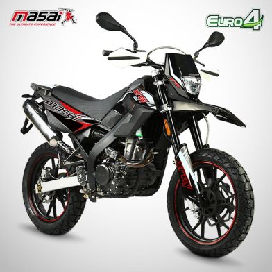 Moto homologuée X-RAY 125 - MASAI - Noir