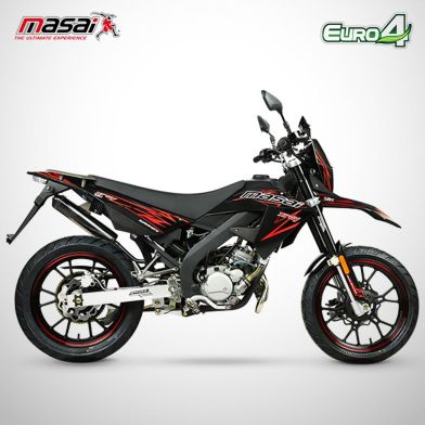 Moto homologuée X-RAY 50 - MASAI - Noir