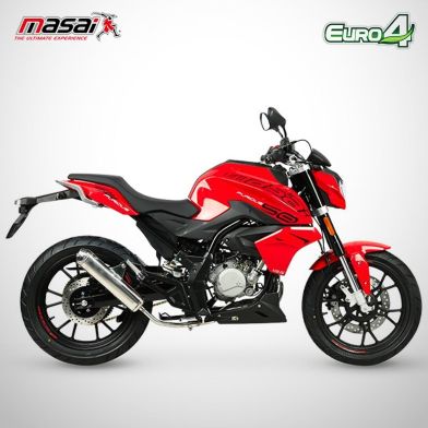 Moto homologuée FURIOUS 50 - MASAI - Rouge
