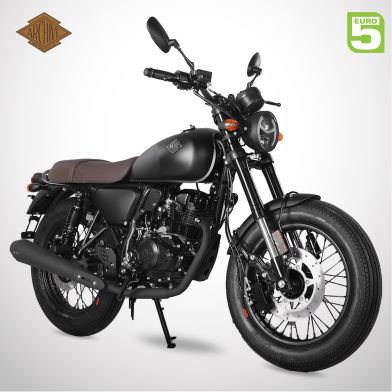 Moto homologuée SCRAMBLER 125 SP E5 - ARCHIVE - Noir Mat