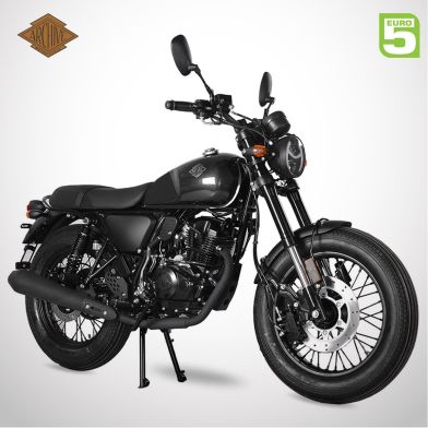 Moto homologuée SCRAMBLER 125 SP E5 - ARCHIVE - Vert Jaguar