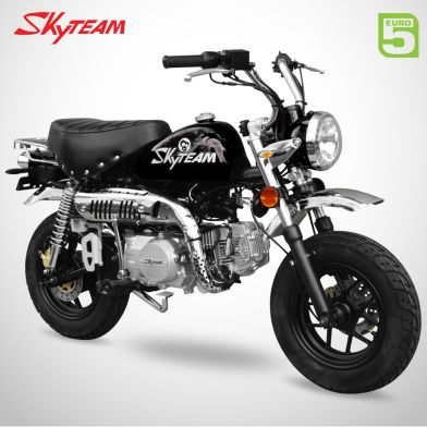 Moto MONKEY 125 - SKYTEAM - Noir