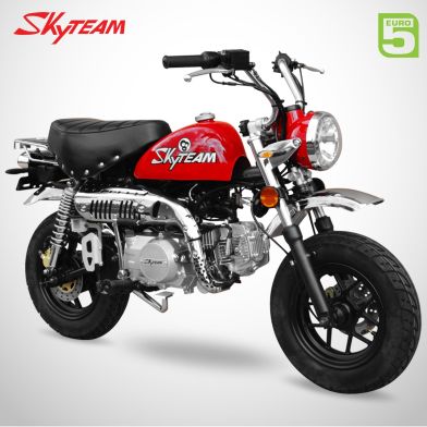 Moto MONKEY 125 - SKYTEAM - Rouge
