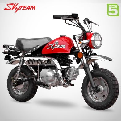 Moto MONKEY 50 - SKYTEAM - Rouge